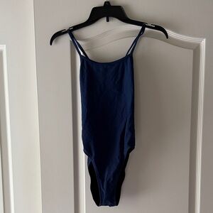 Jolyn Women's Navy One Piece Swimsuit - Chevy Size 28